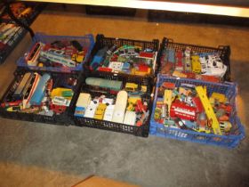 Six Boxes of Play Worn Vehicles