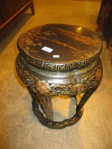 Chinoiserie Lacqered Plant Table