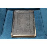 A VICTORIAN FAMILY BIBLE A/F