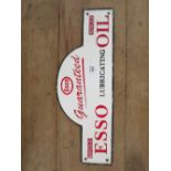 ***A DOMED ESSO PLAQUE**