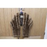 A VINTAGE FUR STOLE BY COLMAN SUMBERG LTD