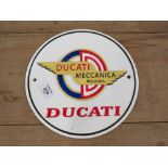 ***A DUCATI MOTORCYCLE PLAQUE**