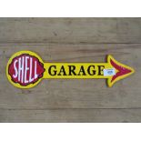 ***A SHELL ARROW GARAGE SIGN**