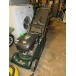 A LARGE HAYTER 41 PETROL MOWER WITH BOX - HOUSE CLEARANCE