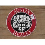 ***AN AUSTIN HEALEY PLAQUE**