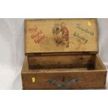 A VINTAGE TEACHERS WHISKY NOVELTY 'FIRST AID' BOX