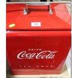 A MODERN COCA COLA COOLER / COOL BOX