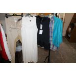 A SELECTION OF LADIES CLOTHING TO INCLUDE JACKET, JODHPUR STYLE TROUSERS ETC (5)