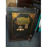 AN ANTIQUE FIREPROOF SAFE BY GEORGE PRICE WOLVERHAMPTON