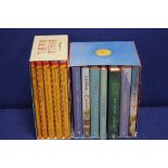 A BOXED SET OF CHILDREN'S BOOKS TOGETHER WITH A BOX OF ROAL DAHL SET