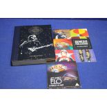 AN ELO WEMBLEY OR BUST LIMITED EDITION BOOK TOGETHER WITH RELATED DVD AND MAGAZINE