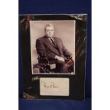 A SIGNED RAYMOND BURR PHOTOGRAPH