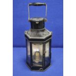 AN ANTIQUE SHIPS TYPE LAMP