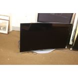 AN LG OLED 55 INCH FLAT SCREEN TV