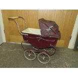 A SMALL CHILDS VINTAGE PRAM