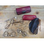 A COLLECTION OF VINTAGE SPECTACLES