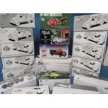 NINETEEN BOXED FIRST GEAR FIRE ENGINES AND FIRE RELATED VEHICLES, 1:34 and 1:30 scale