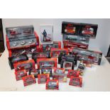 TWENTY EIGHT BOXED SCHUCO EMERGENCY SERVICES VEHICLES,mixed scales, some limited edition