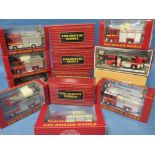 THIRTEEN BOXED FIRE BRIGADE 1:50 SCALE MODELS