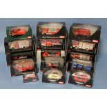 FIFTEEN BOXED SCHUCO EMERGENCY SERVICE VEHICLES, some limited edition, mostly 1:43 scale