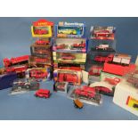 THIRTY FIVE BOXED EMERGENCY SERVICE VEHICLES, makes include Matchbox, Verem, Siku, Liberty etc.