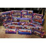 TWENTY TWO BOXED SIKU VEHICLES, mostly fire related, mixed scales 1:50, 1:55, 1:87