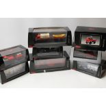 EIGHT BOXED SCHUCO EMERGENCY VEHICLES, mainly 1:43 scale, to include 03266, 07134, 03158, 07136,