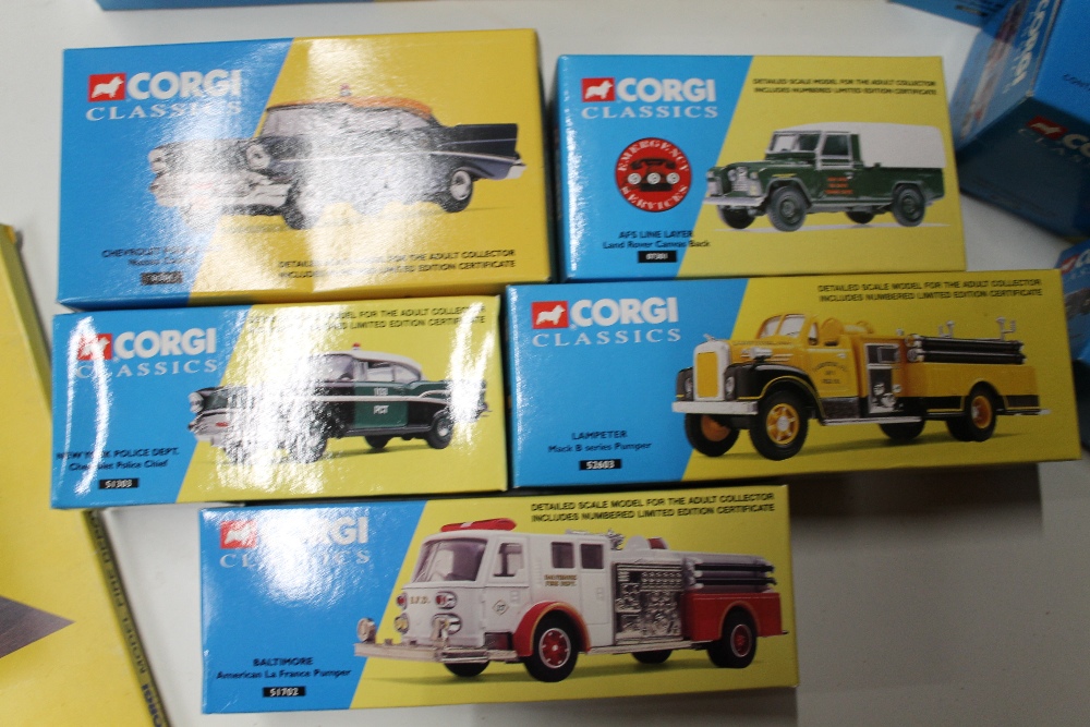 TWENTY BOXED CORGI CLASSIC EMERGENCY VEHICLES - MOSTLY LIMITED EDITIONS, to include 51901, 52101, - Image 2 of 2