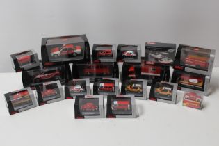 NINETEEN BOXED SCHUCO EMERGENCY SERVICES VEHICLES, mixed 1:43 and 1:87 scale