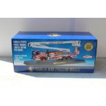 THE FRANKLIN MINT PRECISION MODELS, a boxed Stars and Stripes Pierce Snorkel fire engine, scale 1:32