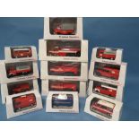 THIRTEEN BOXED PREMIUM CLASSIXS FIRE ENGINES, some limited edition