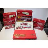 SEVEN BOXED 1:50 SCALE HEROES UNDER FIRE FIRE ENGINES, US99150, US52507, US52210, US53605,