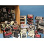 SIXTY BOXED OXFORD DIE CAST EMERGENCY SERVICES VEHICLES - MAINLY FIRE ENGINES, all 1:76 scale