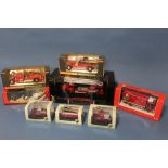 EIGHT BOXED EMERGENCY SERVICES VEHICLES, to include Signature Models 1:24 scale, Mercedes Benz