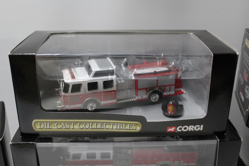 NINE BOXED CORGI FIRE ENGINES, to include 54703, 54802, 52205, 52102, 54901, 54903, 54702, 52005, - Image 2 of 2