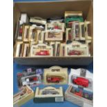 SIXTY BOXED DAYS GONE AND LLEDO FIRE ENGINES, to include horse drawn, Vanguards, etc., contained