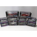 TEN BOXED CORGI NINE DOUBLE NINE EMERGENCY VEHICLES, to include CC13007, CC10307, CC86519,