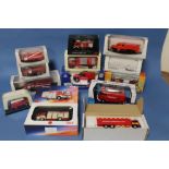 THIRTEEN BOXED FIRE ENGINES, to include Iveco Magirus RW2, Motormas VW Delivery Van, Iveco Magirus
