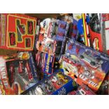 TWENTY SIX CARDED EMERGENCY VEHICLES / SETS, mainly by Majorette, together with three box sets by