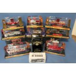 THIRTEEN BOXED CODE 3 COLLECTABLE FIRE ENGINES, 1:64 scale, limited edition, to include FDNY Fire