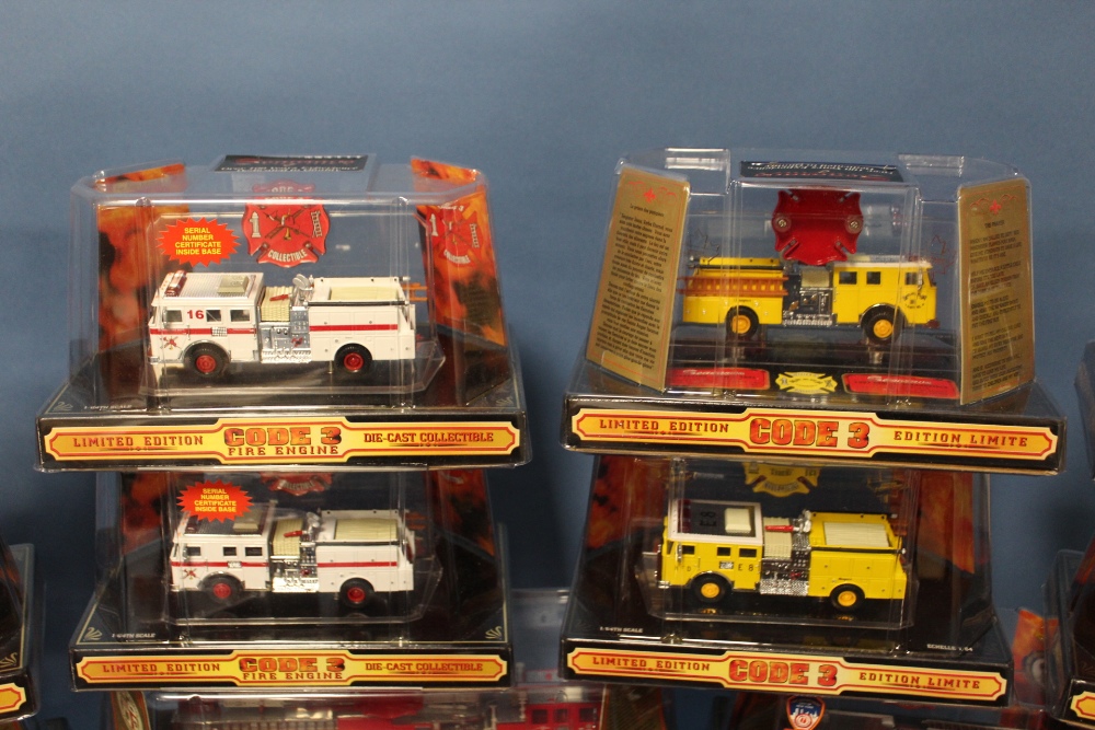 TWENTY FIVE BOXED CODE 3 COLLECTABLES EMERGENCY SERVICE VEHICLES, all limited edition, 1:64 scale, - Image 2 of 2