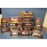 SIXTEEN BOXED CODE 3 COLLECTABLES FIRE ENGINES, 1:64 scale, limited edition, to include Coaldale