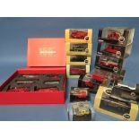 THIRTY FIVE BOXED OXFORD DIE CAST EMERGENCY SERVICES VEHICLES - MAINLY FIRE ENGINES, mostly 1:76