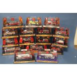 SIXTEEN BOXED CODE 3 COLLECTABLES 1:64 SCALE LIMITED EDITION FIRE ENGINES, to include FDNY