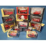 SEVEN BOXED ELIGOR EMERGENCY SERVICES VEHICLES, together with seven boxed Norev 1:43 scale emergency