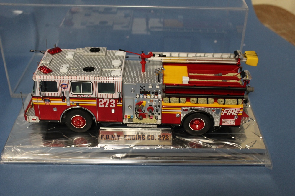 FOURTEEN BOXED VEHICLES - MAINLY FIRE ENGINES, to include Diamond Plate Series Seagrove Pumper, 6 - Image 2 of 2