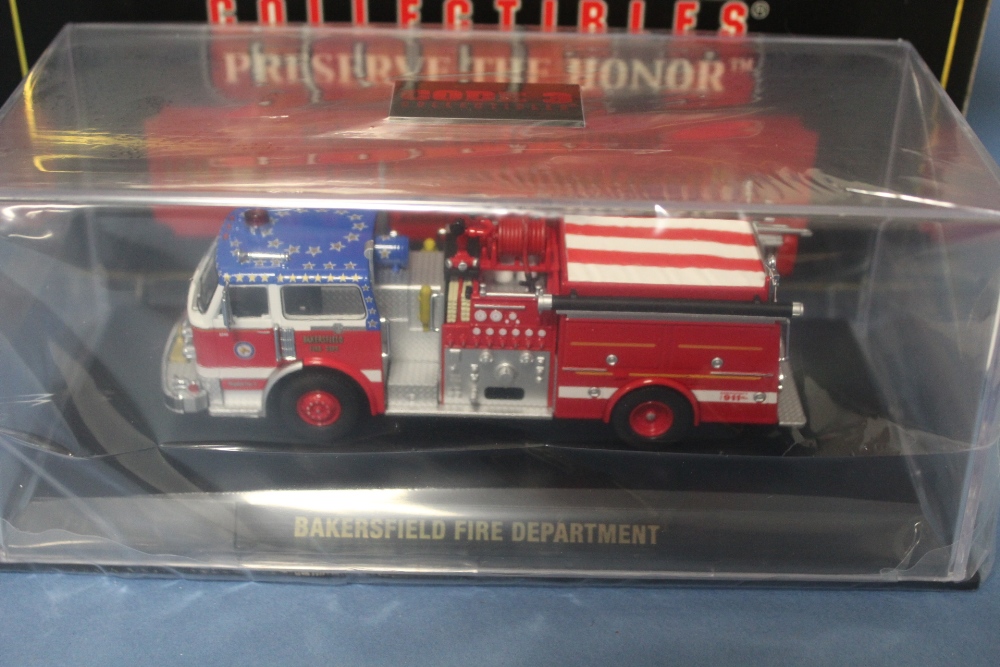 FIFTEEN BOXED CODE 3 COLLECTIBLES LIMITED EDITION 1:64 SCALE FIRE ENGINES, to include Seagrave Rea - Image 2 of 2