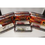 SIXTEEN BOXED CORGI HEROES UNDER FIRE FIRE ENGINES, US53507 x 3, US53508 x 2, US50807 x 2,US50808,