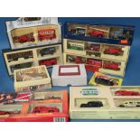 SEVEN BOXED LLEDO TYPE MULTI VEHICLE GIFT SETS OF 3/2 VEHICLES - MAINLY FIRE ENGINES, some