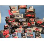 THIRTY BOXED SCHUCO EMERGENCY SERVICES VEHICLES, scales include 1:43, 1:24 and 1:87, some limited
